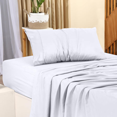 Utopia Bedding Twin Sheet Set – 3 Piece Bed Sheets for Twin Size Bed, Soft and Breathable Microfiber, Includes 1 Fitted Sheet, 1 Flat Sheet and 1 ...