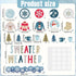 Whaline 85Pcs Winter Bulletin Board Decoration Kit Xmas Tree Snowmen Snowflake Cutouts with Glue Point Christmas Holiday Classroom Bulletin Border...