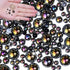 5700 Pcs AB Half Pearls for Crafts,Nail Art & Makeup - Flatback Pearls, Black (2/3/4/5/6/8/10mm)...