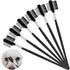 Mudder 6 Pieces Dog Eye Comb Tear Stain Remover Comb Double Head Tear Stain Comb Double sided Pet Grooming Comb Multipurpose Tool for Small Cat Pu...