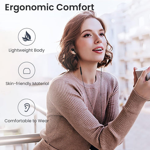 Guguearth Lightning Headphones for iPhone,MFi Certified in-Ear Lightning Earphones for iPhone,Magnetic Earbuds for iPhone with Mic Controller Comp...