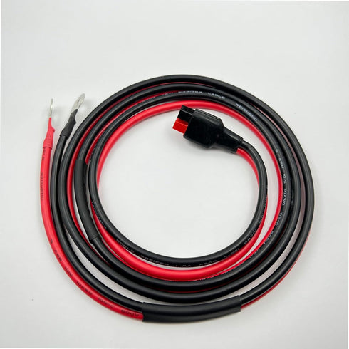 Solar 45A Connecter to O Ring Cable 10AWG Compatible with Anderson Connector to O Ring for Portable Solar Generators,Battery Charge Solar Charge 5...