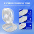 Upgrade Portable Table Fan with 3 Wind Speeds and Hook I Foldable USB Rechargeable Personal Fan for Bedroom Office RV Camping Air Circulator Cooli...