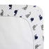 American Baby Company 100% Natural Cotton Fitted Crib Sheet 52" x 28" - Soft, Breathable, Hypoallergenic & Gentle Toddler Bed Sheet, Navy Whale, N...