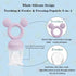 Baby Fruit Feeder, Frozen Teething Toys for Babies, Baby Teether Pacifier with 3 Extra Teats, Baby Eating Essentials, BPA Free Baby Feeding Suppli...