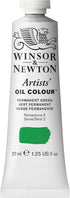 Winsor & Newton Artists' Oil Color, 37ml (1.25 oz) Tube, Permanent Green...