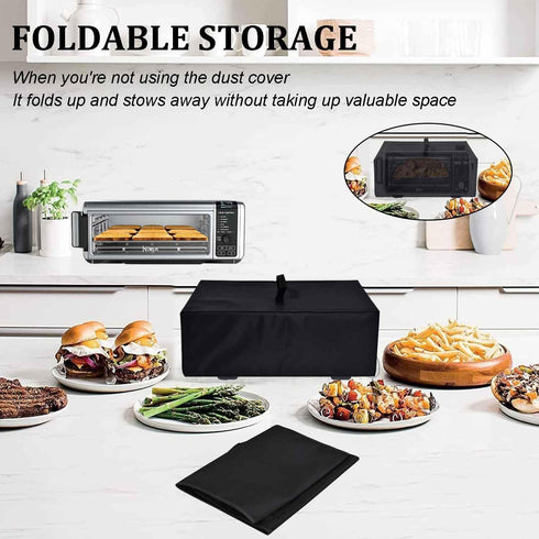 Air Fry Countertop Oven Waterproof Heat-Resistant Dust-Proof Cover Case with handle for Ninja SP101/SP351/SP201/FT102CO Digital Air Fry Countertop...