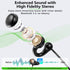 kurdene Open Ear & Neckband Bluetooth Headphones,100H Extra Long Playtime Stereo Wireless Neckband Earbuds with Mic Noise Cancelling,TF Card Socke...