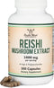 Reishi Mushroom Capsules (4:1 Ganoderma Extract, 1,000mg Red Reishi Powder Servings) 300 Count, 5 Month Supply, Potent Mushroom Supplement for Imm...