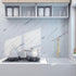 Glossy Marble Contact Paper White Peel and Stick Wallpaper Marble Wallpaper Self-Adhesive Removable 15.7?x78.7? Marble Contact Paper for Cabinets ...
