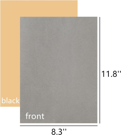Mesheshe 10PCS Self Adhesive Felt, DIY Self Adhesive Fabric for Art & Crafts, Peel and Stick Felt for Drawer/Jewelry Box Felt Liner, A4 Size (8.3"...