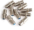 Pasow F81 Barrel Connectors High Frequency 3GHz Female to Female F-Type Adapter Couplers (10 pcs, Silver)...