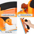 Hand Sander Block with Spong Handle,Katfort Drywall Hand Sander Perfect for 9 x 3.6 inch Sandpaper block for Drywall Wood Metal Polishing...