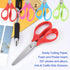 Kids Scissors,Scissors For School Kids,5" Children Scissors Comfort-Grip Handles Sharp Blunt Safety Student Scissors For Kids 8 Pack ages 4+...