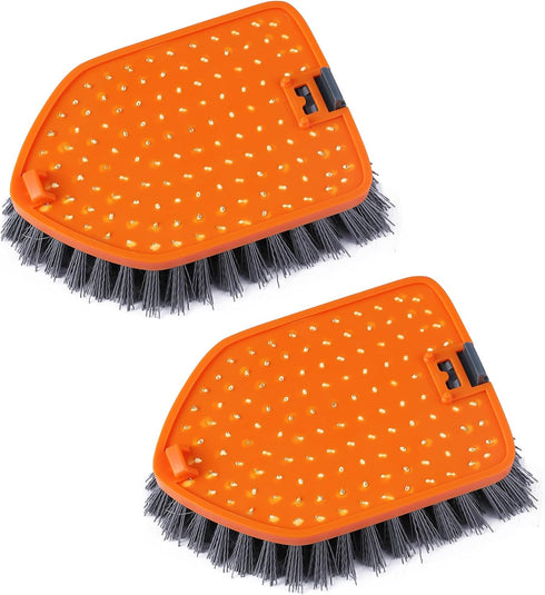 Tile Scrubber Brush Replacement Head 2 Pieces?Fit for ASIN:B09GF2LSZ8...