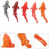 20Pcs Fish Shape Resin Fish Illustration Aquarium Supply Paper Cup Small Fish Fish Tank Supplies Fake Fish top hat Small Decorations Luminous Fish...