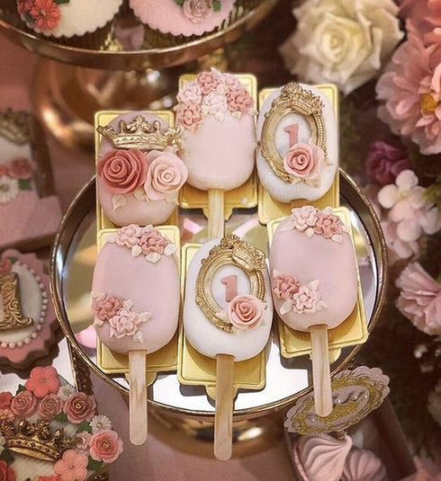 JeVenis Rose Cake Pop Mold - Cake and Cupcake Decoration...