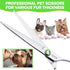 Dog Grooming Scissors 7.4" Professional Straight Dog Grooming Scissors, 440C Stainless Steel Grooming Scissors, Ergonomic Pet Grooming Shears with...