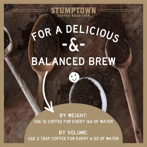 Stumptown Coffee Roasters Hair Bender, Ground Coffee, 12 Ounce Bag, Flavor Notes Of Citrus & Dark Chocolate...