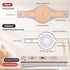 Folksy Super Kitchen 2 Pcs Extra Wider Silicone Bread Sling for Dutch Oven,Non-Stick Silicone Bread Baking Mat for Sourdough,Silicon Dough Lifter ...