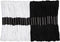 Black and White Series Embroidery Thread, Embroidery Cross Floss, Embroidery Thread Floss Set Including Plastic Floss Bobbins, Needle Threader, Ha...