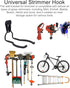 String Trimmer Hanger Bracket, Garden Lawn Trimmer Wall Mount, 1 Pcs Heavy Duty Weed Eater Rack For Garage. Garden Tool Organizer and Storage Hook...