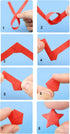 1080 Sheets Origami Star Paper Blue Strips Double Sided Lucky Star Decoration Folding Paper for DIY Hand Art Crafts, School Teaching Supplies (blu...