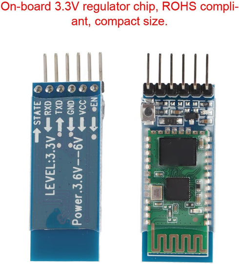 Bluetooth Module UART RS232 Serial Converter HC-05 Transceiver Module Serial Port Communication BT Module...