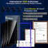 Ferilinso 4 Pack Privacy Screen Protector for Samsung Galaxy S24 Ultra with 4 Pack Tempered Glass Camera Lens Protector Phone Case Friendly Access...