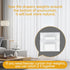 32 Pcs Curtain Iron Weights,Vinyl Covered Drapery Iron Weights Window Curtain,Drapery Weights Heavy Sew in Drapery Weights for Curtains for Home O...