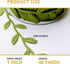 Leaf Ribbon 40 Yard Fabric Ribbons Roll Green Leaf Ribbon 1" Width Artificial Olive Leaf Trim Ribbon or Gift Wrapping Craft DIY...