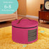 Hat Box,Hat Storage Box,Stackable Round Brim Hats Organizer Bag Container for Closet,Travel Hat Boxes for Women,Collapsible Cowboy Hat Organizer,S...