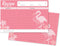 Home Advantage Pink Flamingo Design Set Double Sided Family 4x6 Recipe Cards, Set of 50...