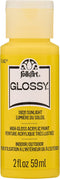 FolkArt, Sunlight 2 fl oz Assorted 59ml Brilliant Gloss Acrylic Paint for Easy to Apply DIY Crafts, Art Supplies with A Glossy Finish, 11820...