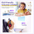 EarFun Kids Headphones Wired with Microphone, 85/94dB Volume Limit Headphones for Kids, Portable Wired Headphones with Shareport, Stereo Sound Fol...