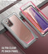 Poetic Guardian Series Designed for Samsung Galaxy Note 20 Case, Full-Body Hybrid Shockproof Bumper Cover, Without Built-in-Screen Protector, Pink...