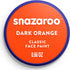 Snazaroo Classic Face and Body Paint, 18.8g (0.66-oz) Pot, Dark orange...