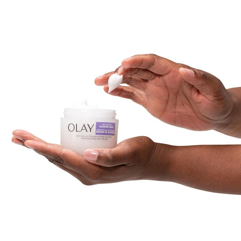Olay Deep Moisture Slugging Mask with Shea Butter, Fragrance Free, 3.4 oz...