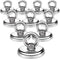 E BAVITE Magnetic Hooks, 100 LB?45KG? Heavy Duty Magnetic Hooks with Countersunk Hole Eyebolt, Perfect for Home, Kitchen, Workplace, Office and Ga...