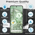 4 Pack Screen Protector for Google Pixel 8 with 4 Pack Camera Lens Protector, 9H Tempered Glass Film Anti-Fingerprint Case Friendly...