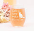 Cats and Wine Make Life Better Stemless Wine Glass - 17 oz - Funny Cat Lover Themed Gift for Men and Women...