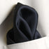 Fine Black 100% Silk Pocket Square for Men Full-Sized 17"x17"...