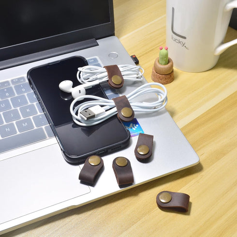 Cord Organizer,Cord Keeper,Cable Organizer USB Holder,Cable Management,Cable Straps,Earbud case,wrap Headset Winder,Phone Earphone Clips Ties Stoc...