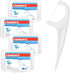 FAMILIFE Floss Picks, 240 Count Unflavored Dental Floss Picks, Tooth Picks Flossers with 4 Travel Handy Cases, Helps to Fight Tooth Decay and Keep...