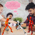 2 Packs(Assembly Completed) T13 Action Figure, 3D Printed Multi-Jointed Lucky 13 Action Figure, 13 Action Figure Dummy, Full Body Mechanical Doll ...