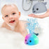 ZHENDUO Rechargeable Baby Bath Toys, Light Up Bath Toys Spray Water Bath Toy, Sprinkler Bathtub Toys for Toddlers Kids Boys Girls, Pool Bathroom T...