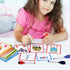 100 Short Vowel Spelling Flashcards, Handwriting Cards Learn to Write CVC Sight Words CVC Words Games for Kindergarten Learning Activities, Montes...