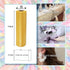 Gold Tulle Crystal Organza Fabric Rolls 12 Inch by 50 Yards (150 feet) Sheer Fabric for DIY Tutu Bow Baby Shower Birthday Party Wedding Decoration...