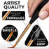 Professional Miniature Paint Brushes - Paint Brush Set of 10 Detail Paint Brushes - for Fine & Art Painting - w/Comfortable Grip Handles - Perfect...