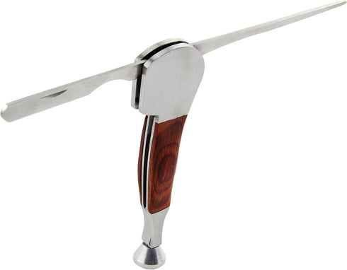 3 in 1 Stainless Steel and Rosewood Tobacco/smoking Pipe Scraper Nozzle Cleaner Tamper Tool Set...